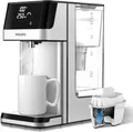 Philips Water 3100 Series Heißwasserspender mit Geschmack+ Filtration, Gefiltertes Heißes Wasser in Sekunden, Reduziert Chlor und Kalk, Keine Installation Erforderlich