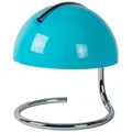Lucide Tischleuchte Cato, Blau, Glas, 23.5x25x23.5 cm, RoHS, Reach, Schnurschalter, Lampen & Leuchten, Innenbeleuchtung, Tischlampen, Tischlampen