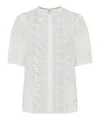 BRAX Damen Style VEA Embroidery Allover Bluse