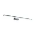 EGLO LED Wandlampe Pandella 1, LED Spiegelleuchte aus Aluminium und Kunststoff, Badezimmer Lampe in Chrom, Silber, Weiß, LED Feuchtraumleuchte neutralweiß, IP44, L 60 cm