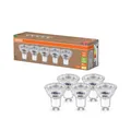 5er OSRAM GU10 LED Strahler besonders effizient 36 ° 2W wie 50W 2700K warmweiß