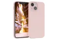 EAZY CASE Handyhülle Premium Silikon Case für Apple iPhone 13 Mini 5,4 Zoll, Silikon Schutzhülle mit Kameraschutz kratzfest Cover Rosa / Altrosa