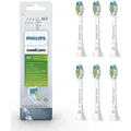 Philips W Optimal White HX6066/10 Standard-Bürstenköpfe für Schallzahnbürste, 6 Stück(e), Weiß, Medium - Weiß