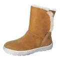 RICOSTA Mädchen Stiefel NANUK, Kinder Boots, Weite: Mittel, lose Einlage, RicostaTEX, Stiefel mit reißverschluss, Booties, ahorn/Hazel (260), 30 EU
