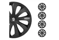 OMAC Radkappen Sparco 14 Zoll Roma Silber Grau 4tlg, (4-St) Einfache Installation, Haltbar