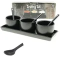 3-teiliges Set Schalen für Soßen und Dips