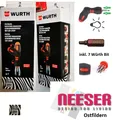 Würth Pistolen-Ratschen-Magazin schraubendreher + 7 Bit 06136403 Mit LED LICHT