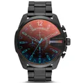 Diesel DZ4318 MEGA CHIEF Uhr Herrenuhr Edelstahl 100m Analog Datum schwarz