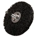 BGS Abrasiv-Schleifscheibe schwarz Ø 100 mm Aufnahmebohrung 8 mm (3978)