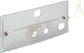 Geberit Transparente Schutzplatte mit Hebelmechanik und Bügel 240.026.00.1