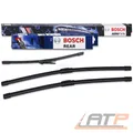 BOSCH AEROTWIN SCHEIBENWISCHER A242S +HECKWISCHER A301H FÜR MERCEDES E-KLASSE