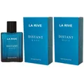 La Rive Distant Wave 2 x 100 ml Eau de Toilette EDT Set Herrenduft Herren Duft