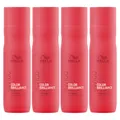 WELLA INVIGO COLOR BRILLIANCE Shampoo Fine für feines/normales Haar 4x 250 ml