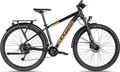 Axess SANDEE DX ATB alltagstaugliches All-Terrain-Bike 27.5 Zoll Schwarz 18 Zoll