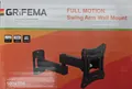 Monitor Wandhalterung 10–27 Zoll Schwenkbar Neigbar VESA 15kg 100x100 75x75