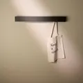 Wandgaderobe | Garderobe mit verdeckten Wandhaken | Garderobenleiste aus Meta...