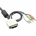 INLINE DVI-D/USB, 2-fach KVM-Switch