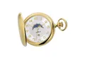 Dugena Taschenuhr Herren-Taschenuhr 4460306-1 Savonette, Quarz, Edelstahl, inkl. Kette