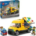 LEGO City: Der LEGO Lieferwagen - Modellbau mit 2 Minifiguren, Transportwagen und Zubehör - Geburtstagsgeschenk für Jungen ab 6 Jahren - 60500 - Bronze