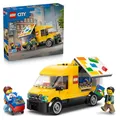 LEGO City: Der LEGO Lieferwagen - Modellbau mit 2 Minifiguren, Transportwagen und Zubehör - Geburtstagsgeschenk für Jungen ab 6 Jahren - 60500