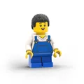 Boy with Shirt, Coiled Hair and Freckles ❤️ LEGO® Minifigures / M 10362