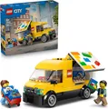 LEGO City Lieferwagen Modellbau mit 2 Minifiguren Transportwagen 60500