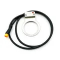 windmeile | PAS KM-DH Sensor Pedalsensor, Waterproof 3-Pin Julet Rechts, PAS Sensor, PAS Systemassistent, E-Bike Elektro Fahrrad Pedelec 24V/36V/48V