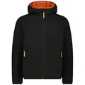CMP Winterjacke CMP Herren Jacke MAN REVERSE JACKET FIX HOOD 34K0137 schwarz 60 EU