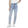 ONLY Straight-Jeans ONLEMILY STRETCH LIFE HW ST A DNM CRO718 mit Stretch blau 28W / 34L