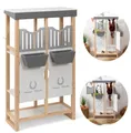 Hobby Horse Stall SHELTY aus Holz mit 2-teiliger Stalltür Holz-Weiß Pferdestall