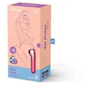 Satisfyer Dual Love Air Pulse Vibrator Red Saugvibrator Appsteuerung Rot