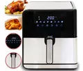 8L Heißluftfritteuse Fritteuse Heißluft Ofen Friteuse Digitale Edelstahl XXL