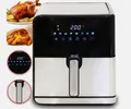 DMS 8L Heißluftfritteuse Fritteuse Heißluft Ofen Friteuse Digitale Edelstahl XXL
