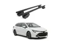 OMAC Dachträger Gepäckträger für Toyota Corolla Touring Sports 2018-2023 Alu ABE (2-St), Wasserbeständig,Abnehmbar,Multifunktional,Leichtgewichtig