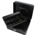 OLYMPIA OFFICE Geldkassette CB 700 Plus, mit Geldprüfstift, Zylinderschloss, schwarz, aus Stahlblech, Kasse