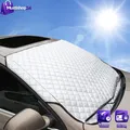 Auto Sonnenschutz Frontscheibe UV-Schutz Winterabdeckung 145x100 cm Schutzfolie