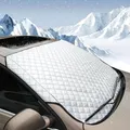 Auto Windschutzscheibenabdeckung Winter Sommer Frost UV Staub Wasserbeständig