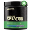 Optimum Nutrition Mikronisiertes Kreatin Pulver, Geschmack Blue Raspberry, 247.5g, 55 Portionen