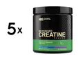 5 x Optimum Nutrition Micronised Creatine Powder - flavoured (64,48 EUR/kg)