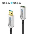 FiberX Series - USB 3.1 Glasfaser Verlängerungskabel - 12m