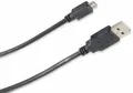 S-Conn 77183-HQ 3m USB A Micro-USB B Männlich Männlich Schwarz USB Kabel (77183-HQ)