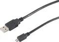 S-Conn 77183-HQ 3m USB A Micro-USB B Männlich Männlich Schwarz USB Kabel (77183-HQ)