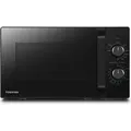 Toshiba Mikrowelle Küchengeräte Mikrowellenherd Grill Kombigarfunktion 5 Leistungsstufen 1000 Watt Schwarz leistungsstark - Schwarz