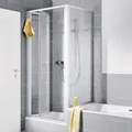 Kermi Nova 2000 Falttür 90 x 185 cm N2FTD0901811K, Duschkabinen, silber mattglanz