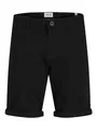 JACK & JONES Herren Chino Shorts Regular Fit 12165604,Schwarz,S