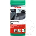 SONAX Box mit 25 feuchten Reinigungstüchern für den Autoinnenraum