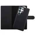 Selencia Olyn Abnehmbare Bookcase mit MagSafe Samsung Galaxy S25 Ultra - Schwarz
