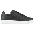 EA7 Unisex. X8X001_XCC51 Klassische Cc Lederschuhe schwarz (40), Wohnung, Schnürsenkel, Lässig