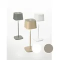 Zafferano »Ofelia Pro« LED-Tischleuchte dimmbar weiß