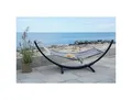 Gardenson Hängematte, Schwarz, Holz, Kunststoff, 12x320 cm, Gartenmöbel, Hängematten